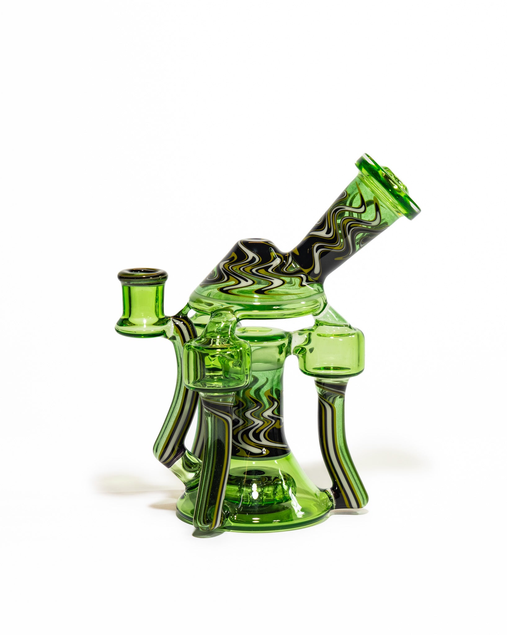 Gobs Glass - Triple Uptake Recycler - Green